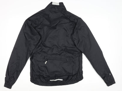Endura Men's Black Small Windbreaker Cycling Jacket Nylon Zip Waterproof