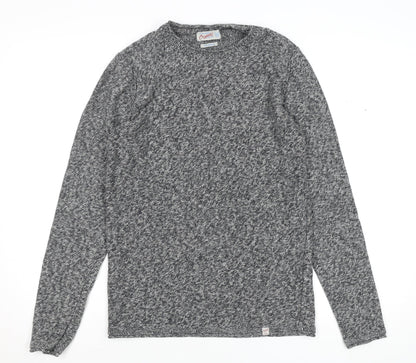 Mens UK Size M JACK & JONES Grey Pullover Jumper