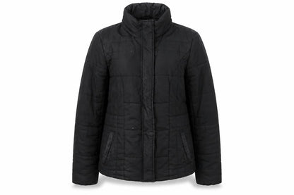 Womens UK Size 14 M&Co Black Puffer Jacket