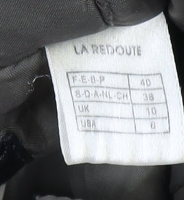 Womens UK Size 10 La Redoute Green Parka Coat