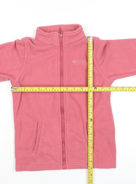Girls UK Size 9-10 Years Mountain Warehouse Pink Basic Jacket