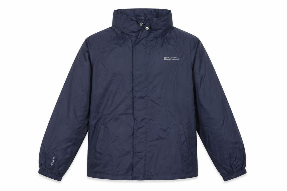 Girls UK Size 9-10 Years Mountain Warehouse Blue Basic Jacket