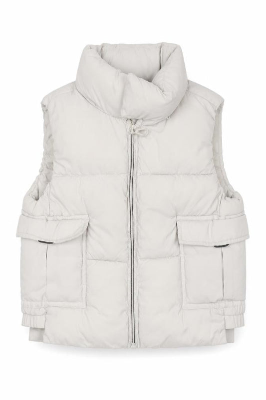 Girls UK Size 2-3 Years Zara Beige Puffer Jacket