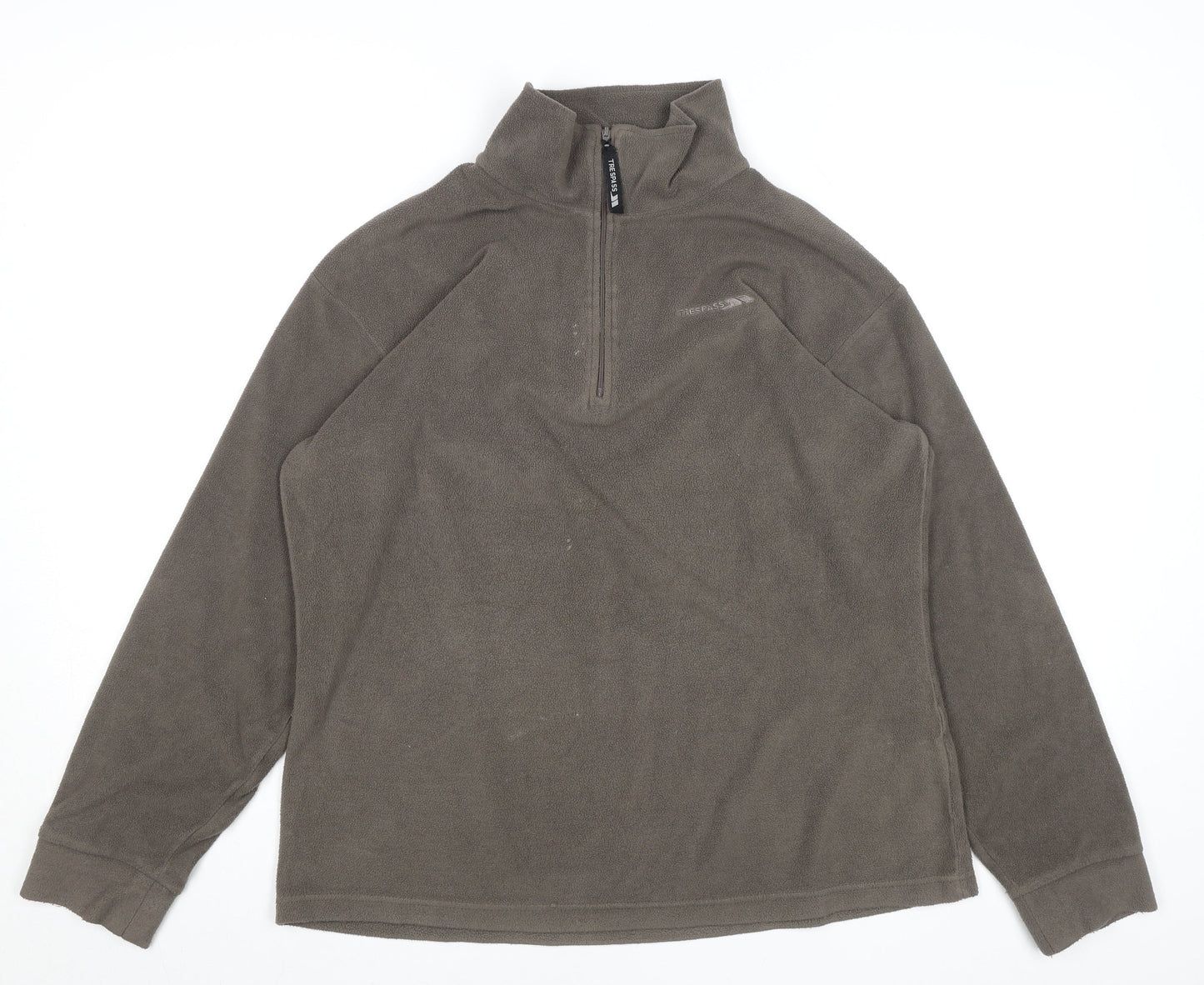 Mens UK Size XL Trespass Brown Pullover Sweatshirt