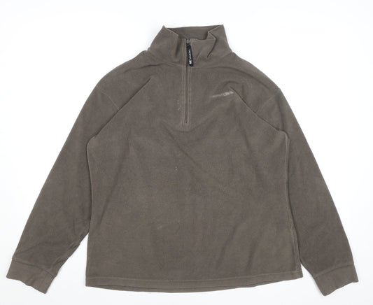 Mens UK Size XL Trespass Brown Pullover Sweatshirt