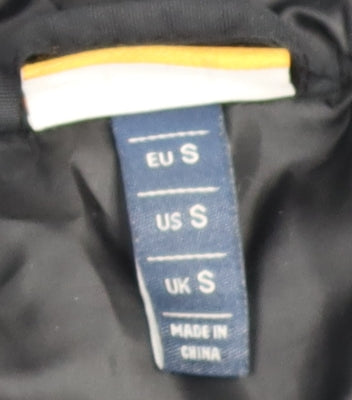 Mens UK Size S ellesse Black Parka Coat