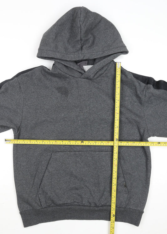 Mens UK Size M H&M Grey Pullover Hoodie