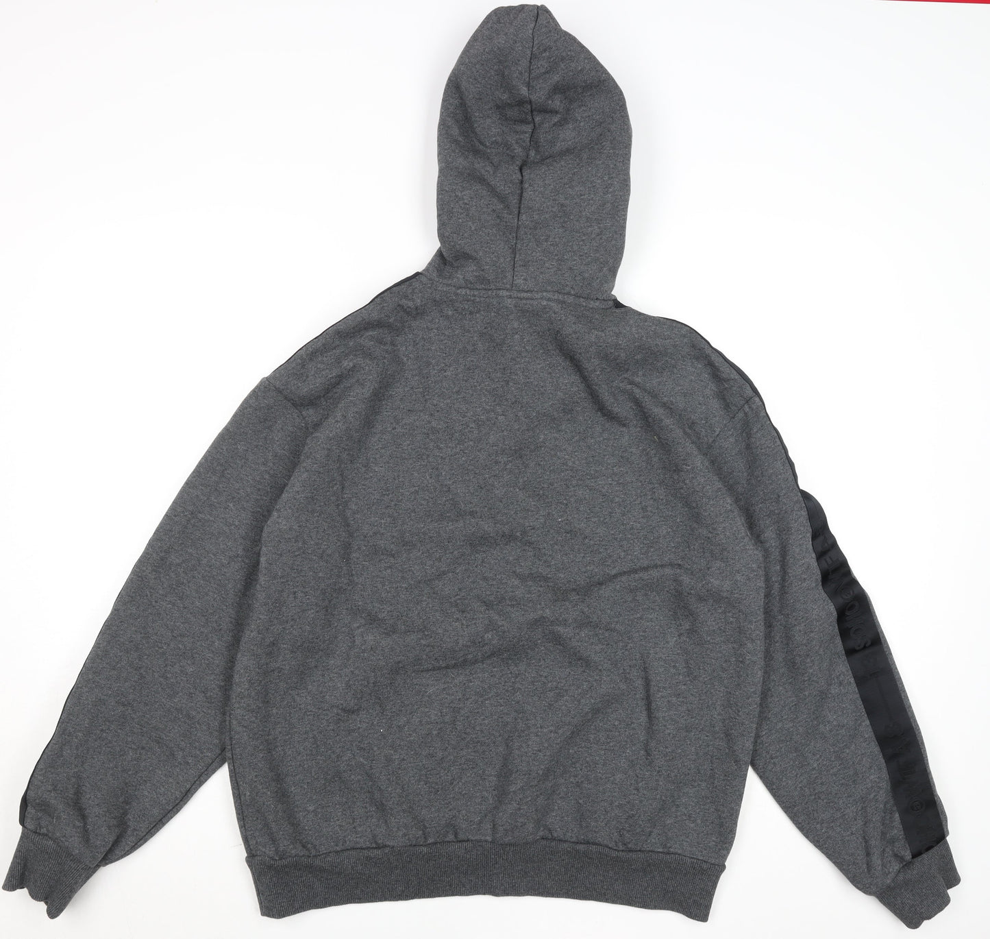 Mens UK Size M H&M Grey Pullover Hoodie