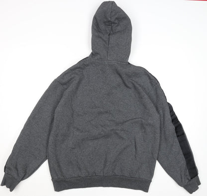Mens UK Size M H&M Grey Pullover Hoodie