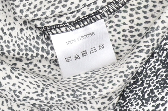 Womens UK Size 14 Eden & Rose Black Basic Button-Up