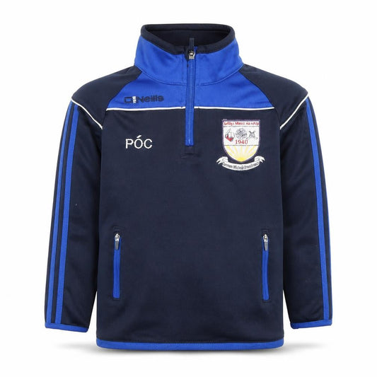 O’Neills Boys Navy Blue 1/2 Zip Sweatshirt Age 5-6 Sportswear