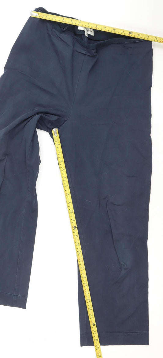 Womens UK Size 16 Carolyn Donnelly The Edit Regular Fit CasualWorkwear Blue Trou