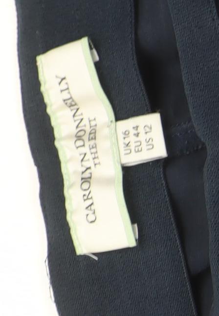 Womens UK Size 16 Carolyn Donnelly The Edit Regular Fit CasualWorkwear Blue Trou