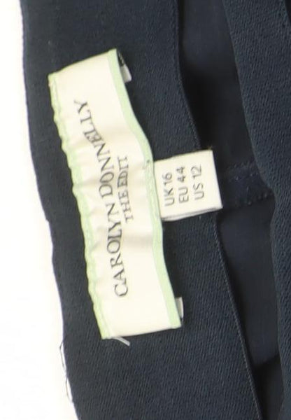 Womens UK Size 16 Carolyn Donnelly The Edit Regular Fit CasualWorkwear Blue Trou