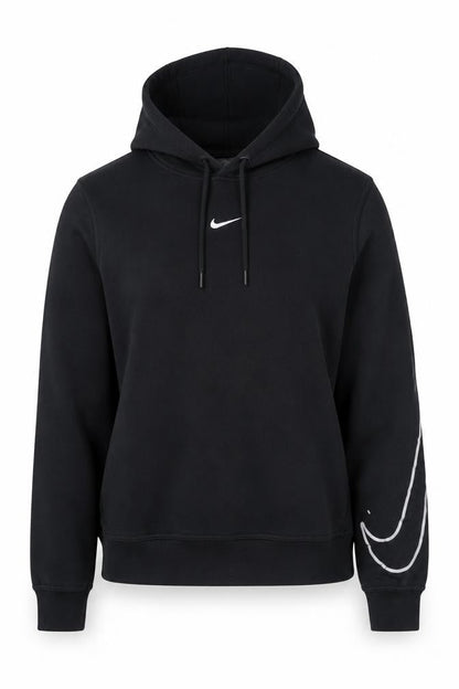Womens UK Size S Nike Black Pullover Hoodie