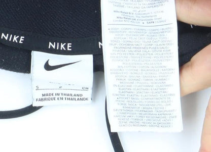 Nike Womens Black Small Pullover Hoodie with Reflective Logo