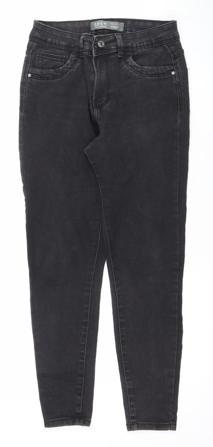 Primark Denim Co Women's Black Skinny Jeans Size 12 Regular