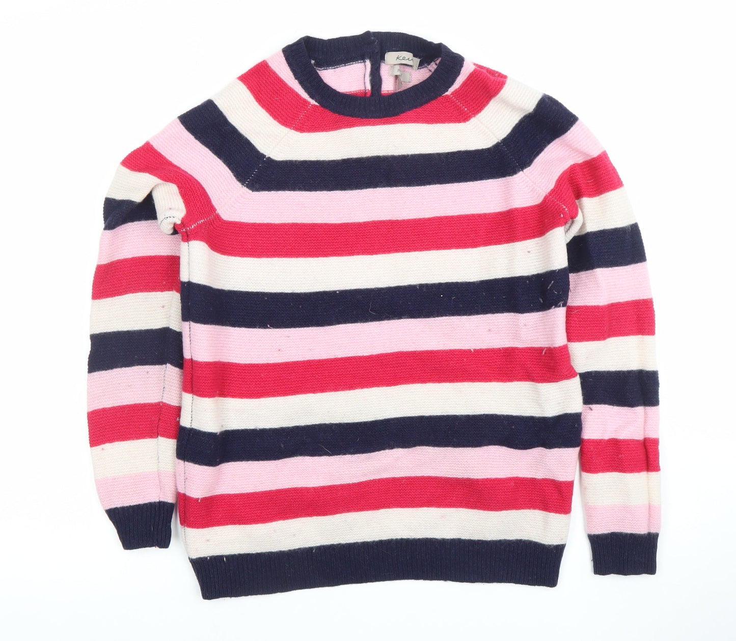 Womens UK Size L KEW Multicoloured Pullover Jumper