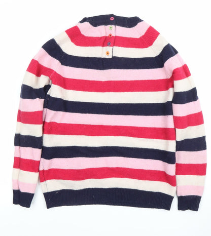 Womens UK Size L KEW Multicoloured Pullover Jumper