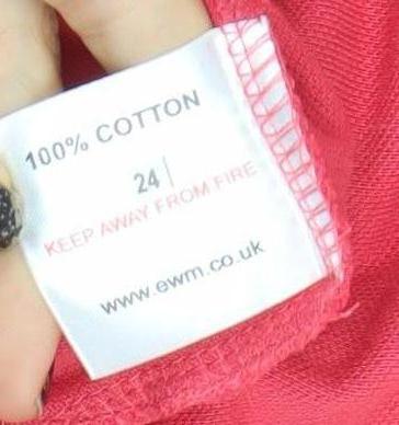 HiPPO Men's Red 2XL Short Sleeve Cotton Polo Shirt