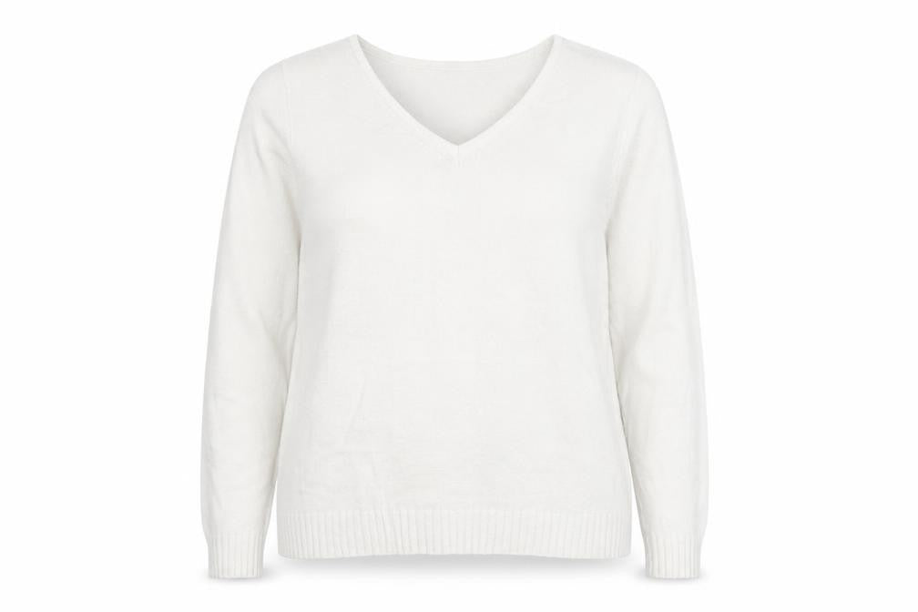 Womens UK Size L VILA White Pullover Jumper