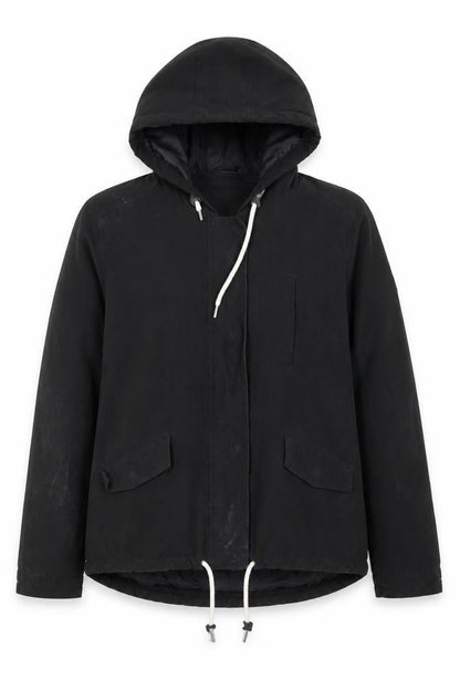 Womens UK Size L Only Black Parka Coat