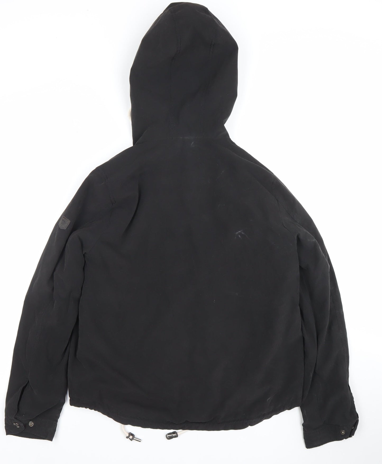Womens UK Size L Only Black Parka Coat