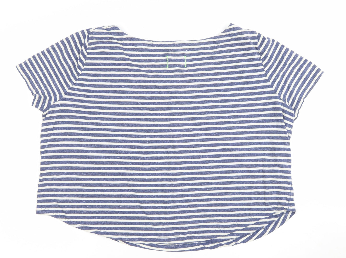 Womens UK Size M Superdry Blue Basic T-Shirt