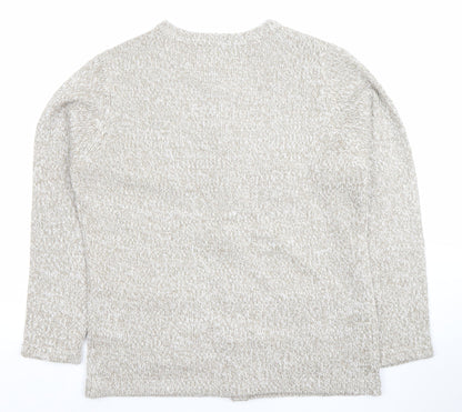 Honor Millburn Women’s Beige Cable-Knit Cardigan Size S