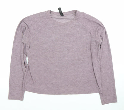 Womens UK Size M Kyodan Purple Basic T-Shirt