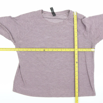 Womens UK Size M Kyodan Purple Basic T-Shirt