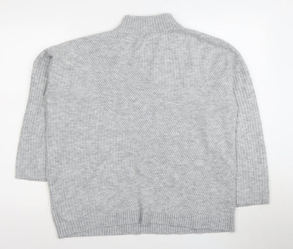 Womens UK Size M Wallis Grey Pullover Jumper