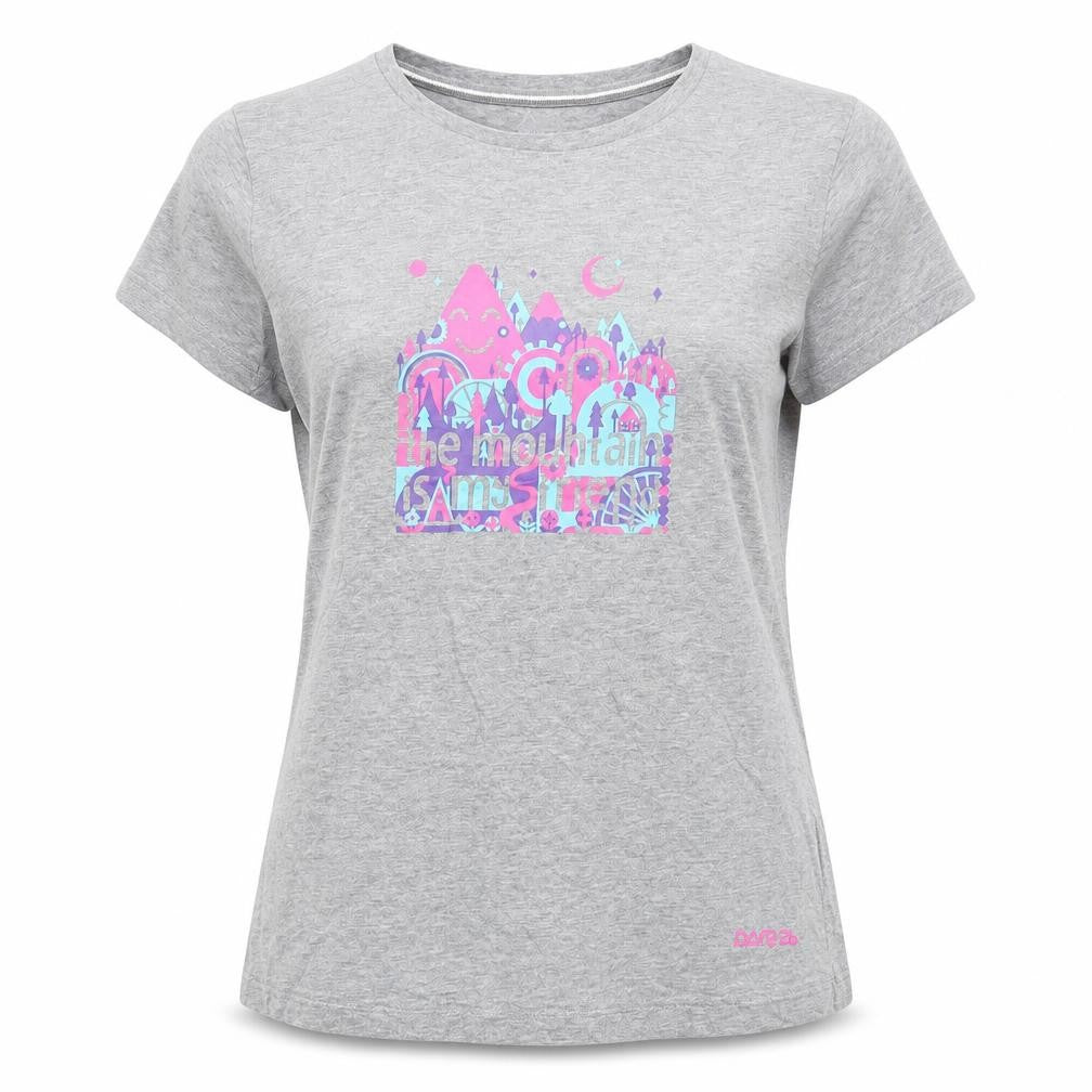 Womens UK Size 14 Dare 2B Grey Basic T-Shirt