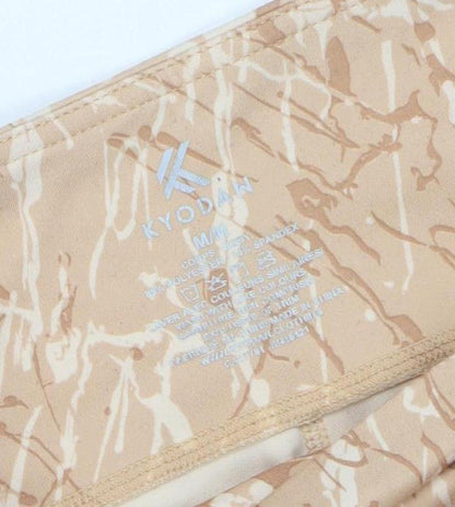 Womens UK Size M Kyodan Slim Fit Leggings Beige Leggings
