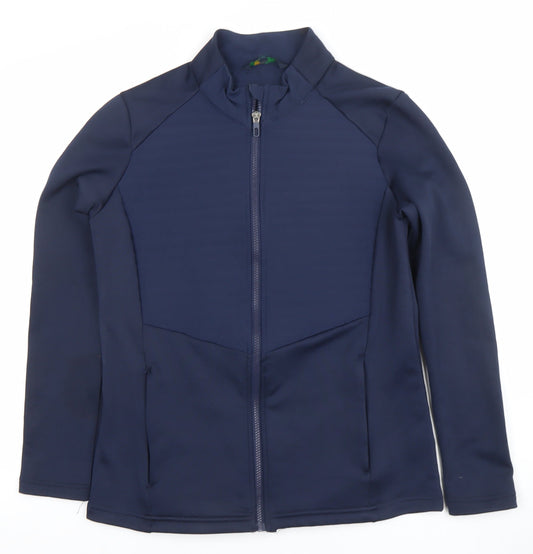 Mens UK Size S Padraig Harrington Blue Full Zip Sweatshirt