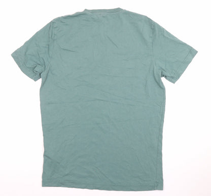 Mens UK Size S Diesel Green  T-Shirt