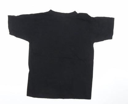 Mens UK Size XS Unknown Black  T-Shirt