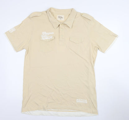 Mens UK Size XL Vintage Edition Urban Spirit 100% Cotton Polo Shirt