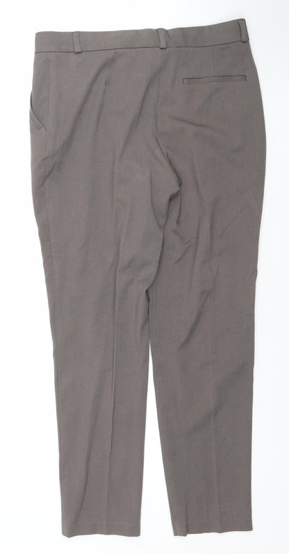 Womens UK Size 12 Marks and Spencer Regular Fit Business Casual Workwear Brown T