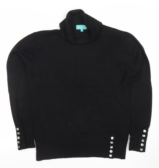 Womens UK Size L Paramour Black Pullover Jumper