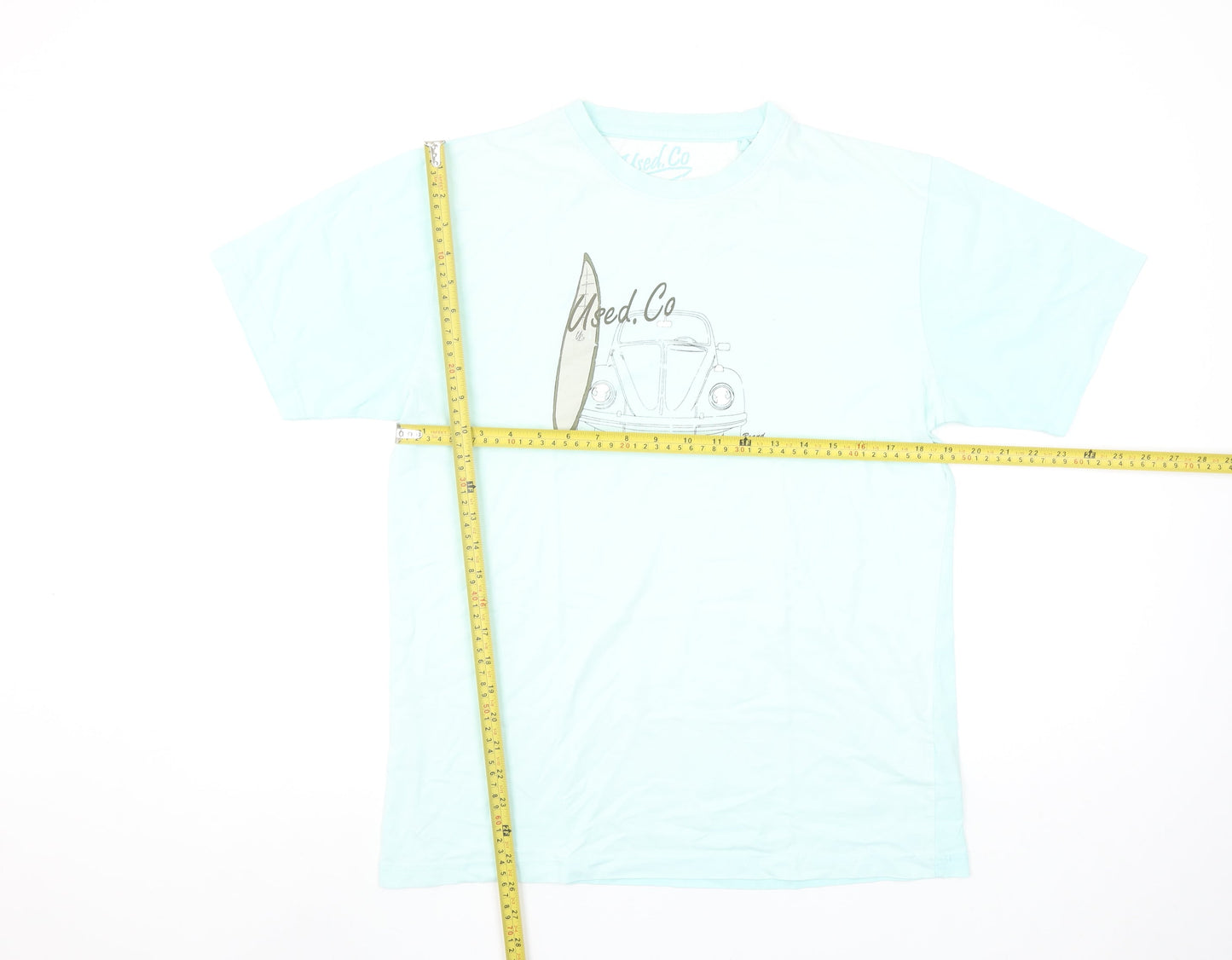Mens UK Size M Used.Co Blue  T-Shirt
