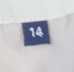 Dash Women Beige Quilted Sleeveless Waistcoat Size 14