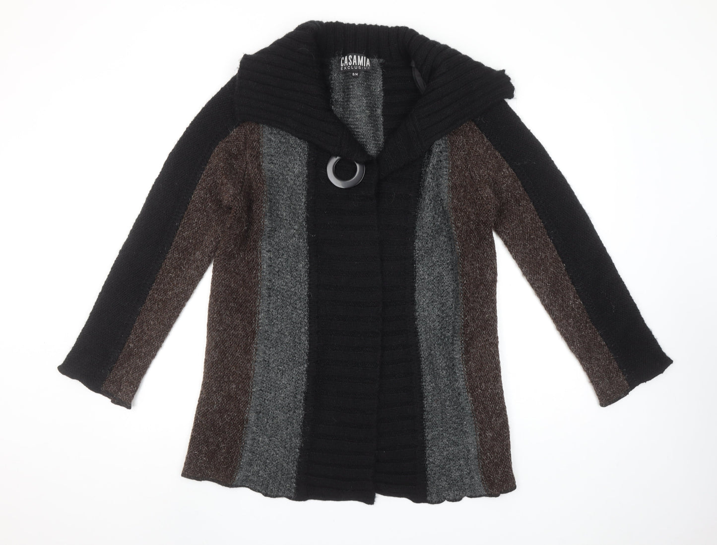 Womens UK Size S Casamia Exclusive Black Cardigan Jumper