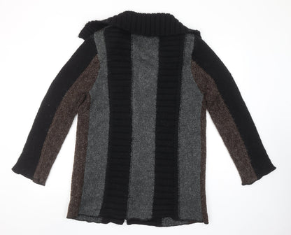 Womens UK Size S Casamia Exclusive Black Cardigan Jumper
