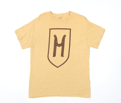 Mens UK Size M Harry Potter Beige  T-Shirt