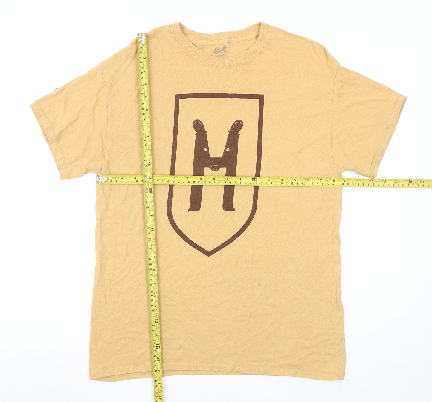 Mens UK Size M Harry Potter Beige  T-Shirt