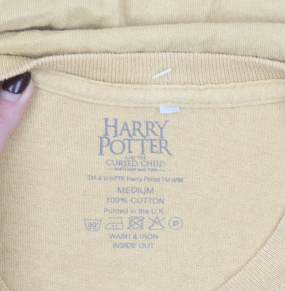 Mens UK Size M Harry Potter Beige  T-Shirt