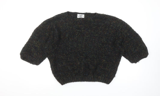 Womens UK Size 30 Label Black Pullover Jumper