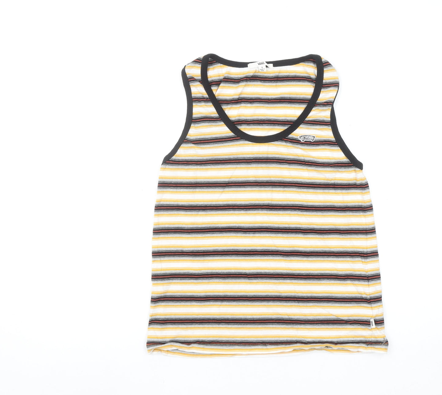 Womens UK Size S VANS Multicoloured Basic Tank