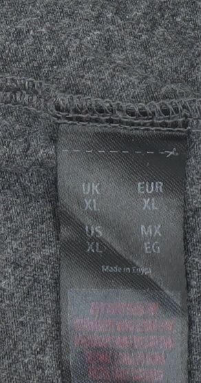 Men's Grey Batman v Superman Graphic T-Shirt XL